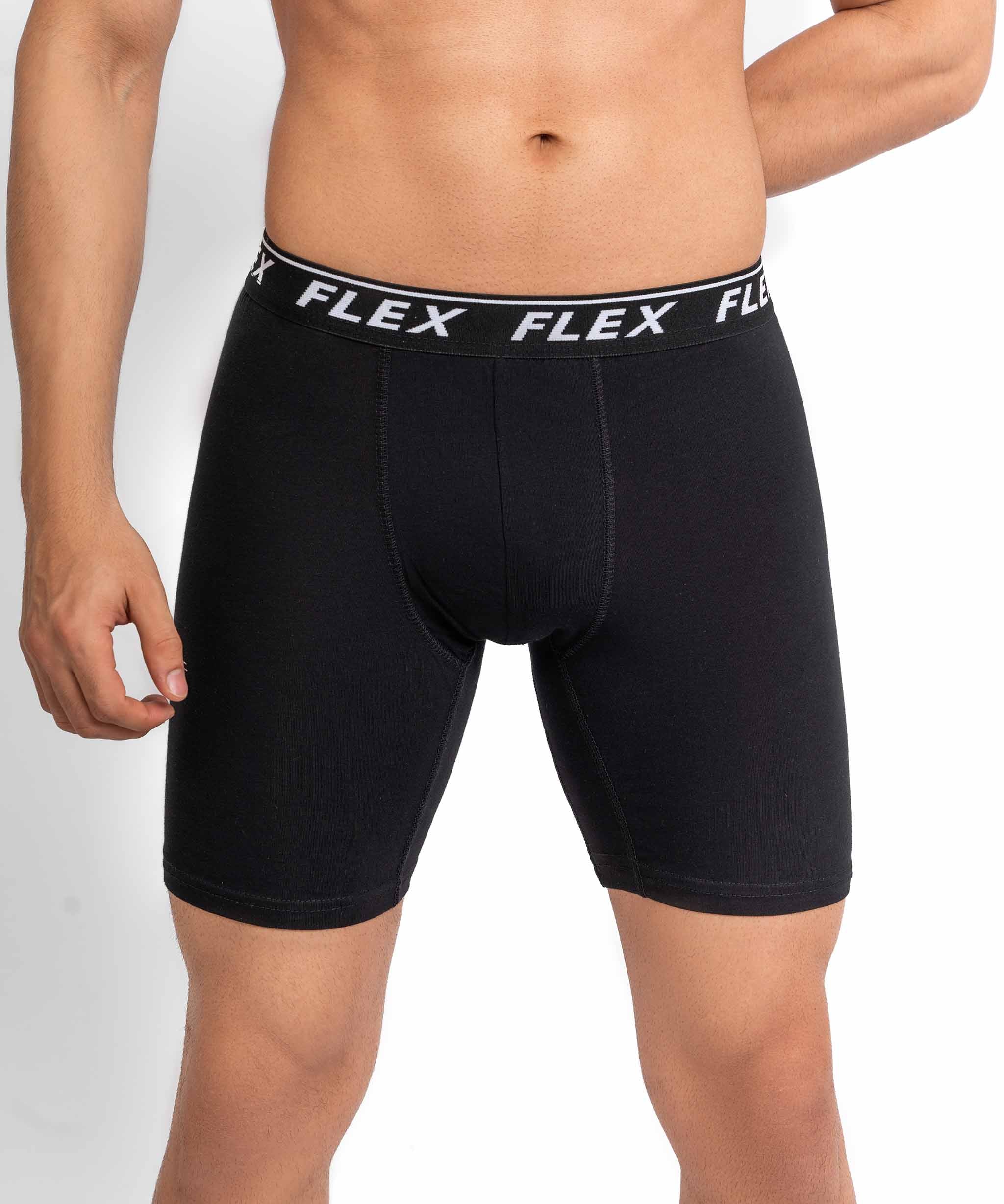 Box of 2 Boxer Trunks (Black & White) – Flex Knitwear