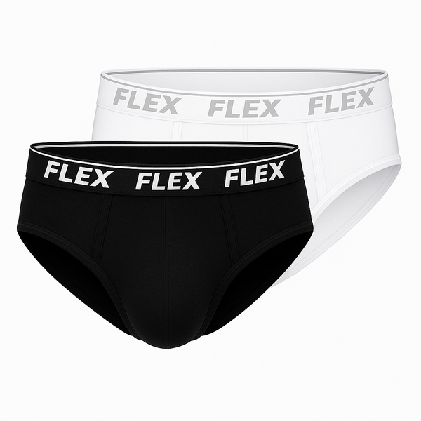 Pack of 2 3D Innovation Brief (Vibe x Ultra) Black & White