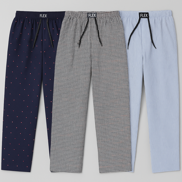 Woven Pajamas Pack of 3