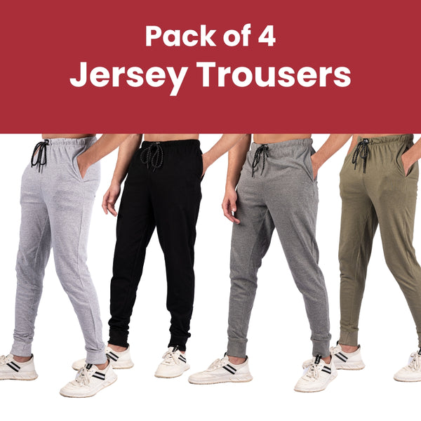 Jersey Trousers Pack of 4 (Night Crawler/Booster/Kick Starter/Transformer)